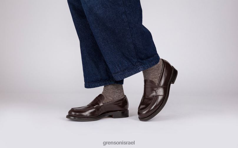 גברים חום ארני Grenson J4F4Z143 מוֹקָסִינִים
