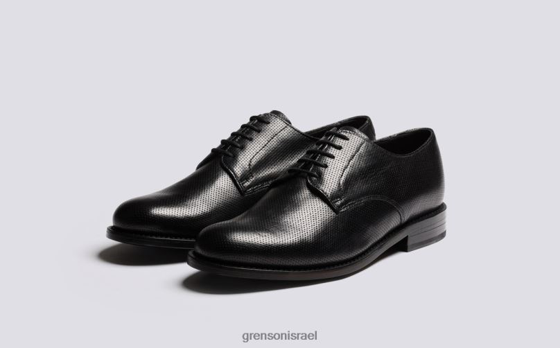 גברים שָׁחוֹר קָצָר Grenson J4F4Z146 נעלי דרבי
