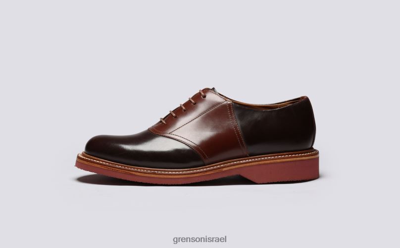 גברים שזוף/חום בלמי Grenson J4F4Z147 נעלי דרבי