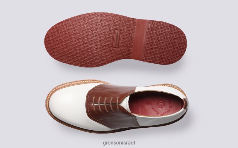 גברים לבן/שיזוף בלמי Grenson J4F4Z148 נעלי דרבי