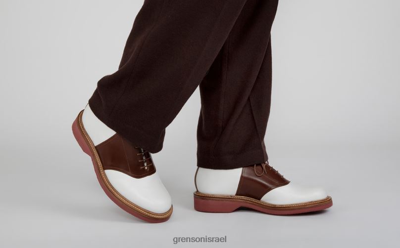 גברים לבן/שיזוף בלמי Grenson J4F4Z148 נעלי דרבי