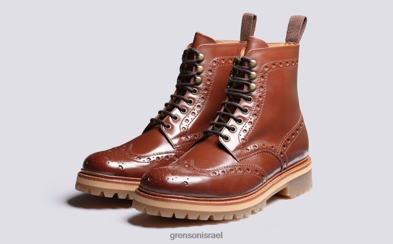 גברים לְהִשְׁתַזֵף פרד Grenson J4F4Z15 מגפיים