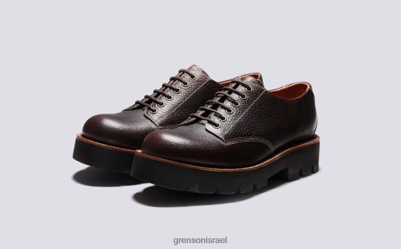 גברים חום כהה קאלן Grenson J4F4Z150 נעלי דרבי