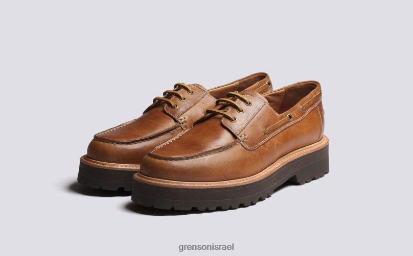 גברים טִבעִי דמפסי Grenson J4F4Z151 נעלי דרבי