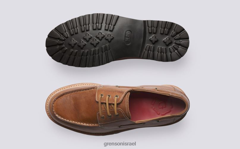 גברים טִבעִי דמפסי Grenson J4F4Z151 נעלי דרבי