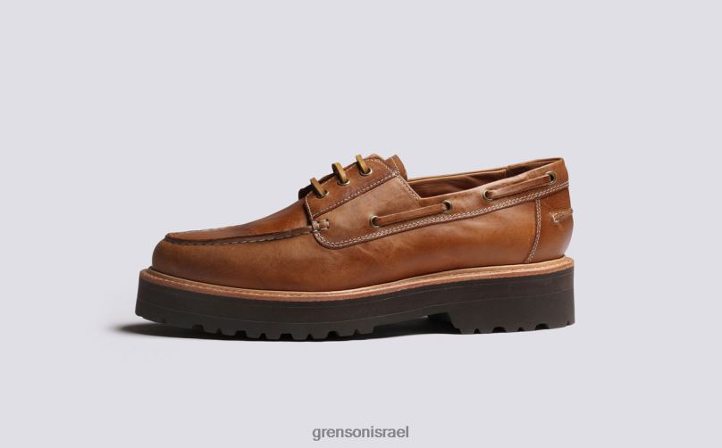 גברים טִבעִי דמפסי Grenson J4F4Z151 נעלי דרבי