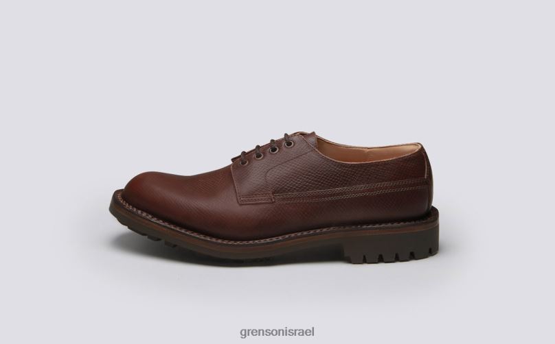 גברים חום מְנַצֵחַ Grenson J4F4Z156 נעלי דרבי