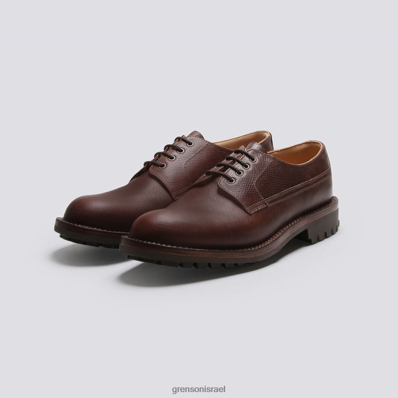 גברים חום מְנַצֵחַ Grenson J4F4Z156 נעלי דרבי