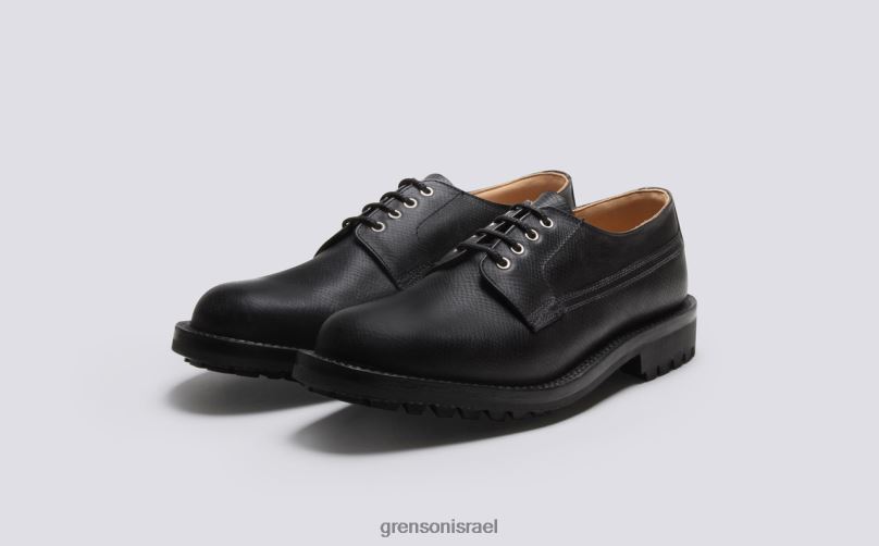 גברים שָׁחוֹר מְנַצֵחַ Grenson J4F4Z157 נעלי דרבי