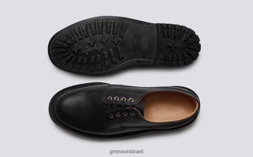 גברים שָׁחוֹר מְנַצֵחַ Grenson J4F4Z157 נעלי דרבי