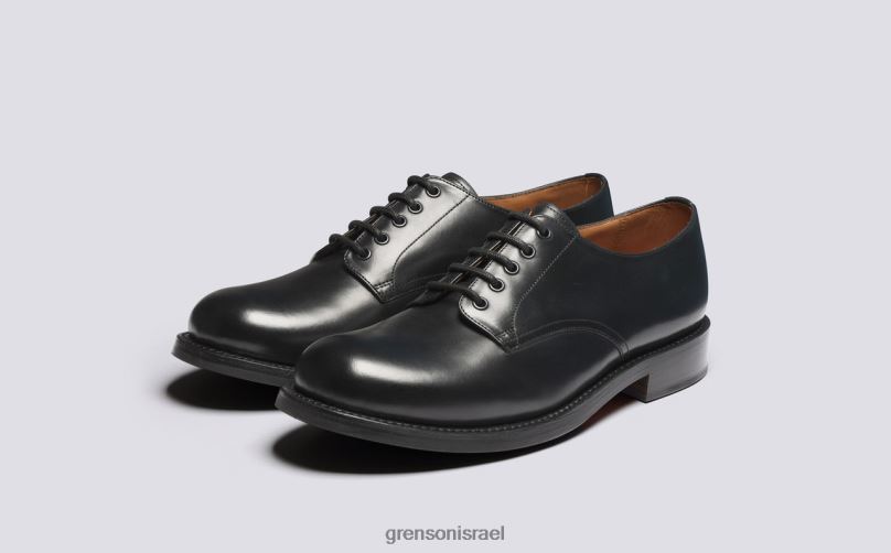 גברים שָׁחוֹר דריל Grenson J4F4Z158 נעלי דרבי