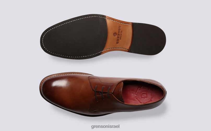 גברים לְהִשְׁתַזֵף גרדנר Grenson J4F4Z159 נעלי דרבי