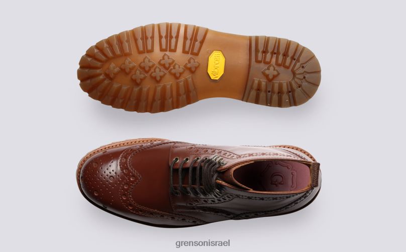 גברים לְהִשְׁתַזֵף פרד Grenson J4F4Z15 מגפיים