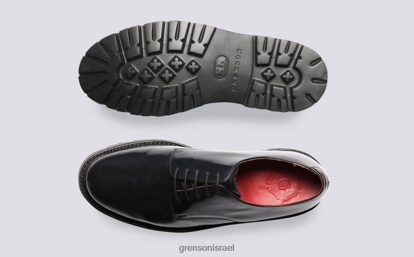 גברים שָׁחוֹר קָצָר Grenson J4F4Z160 נעלי דרבי