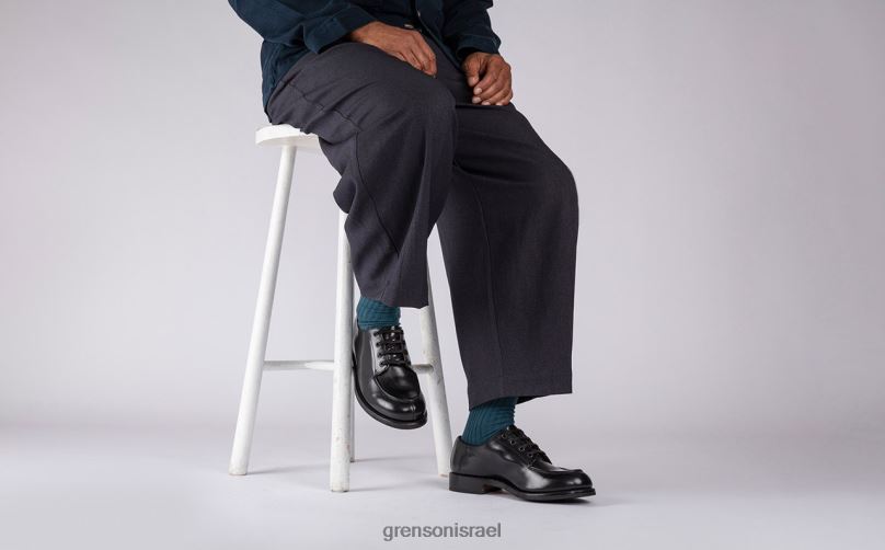 גברים שָׁחוֹר אריק Grenson J4F4Z162 נעלי דרבי