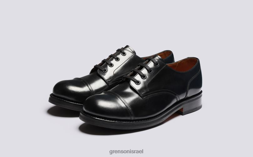 גברים שָׁחוֹר קית' Grenson J4F4Z163 נעלי דרבי