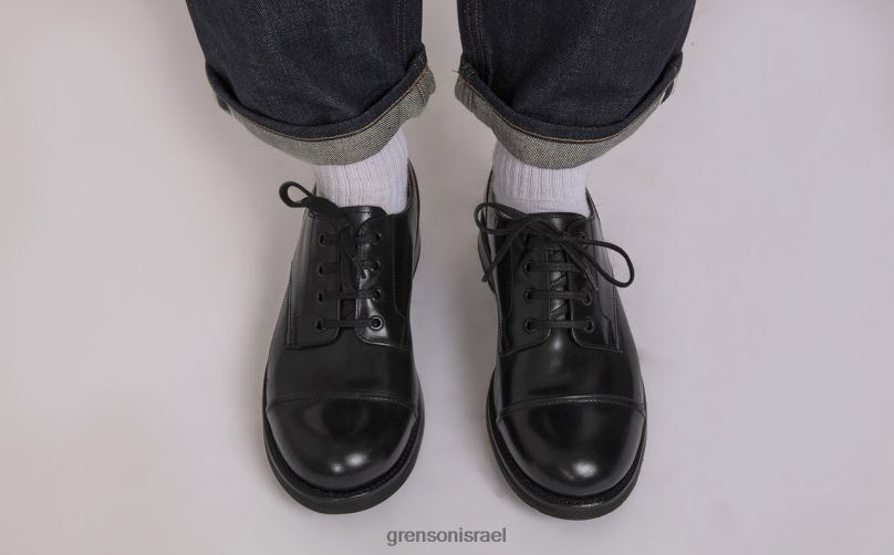 גברים שָׁחוֹר קית' Grenson J4F4Z163 נעלי דרבי