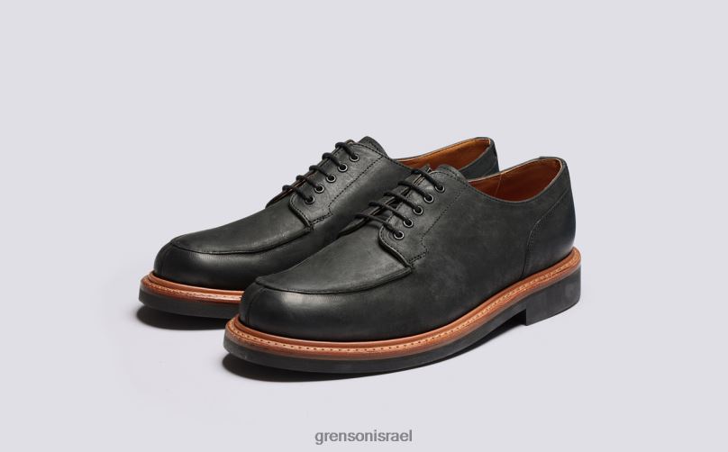 גברים שָׁחוֹר מק Grenson J4F4Z165 נעלי דרבי