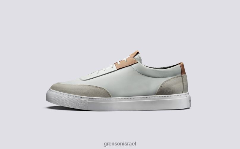 גברים לבן כלומר נַעַל הִתעַמְלוּת Grenson J4F4Z169 נעלי ספורט