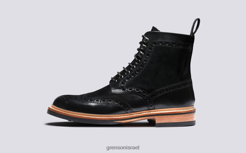 גברים שָׁחוֹר פרד Grenson J4F4Z16 מגפיים