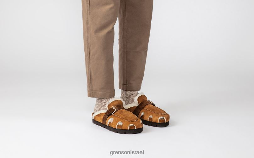 גברים חום דייל Grenson J4F4Z211 סנדלים