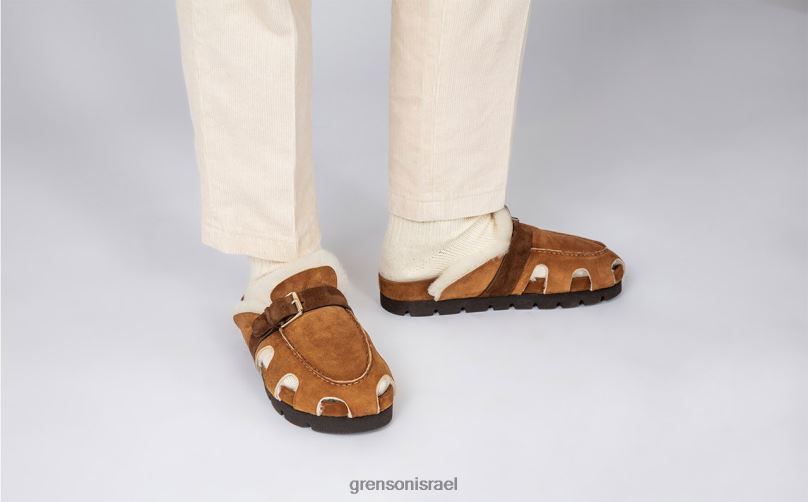 גברים חום דייל Grenson J4F4Z211 סנדלים