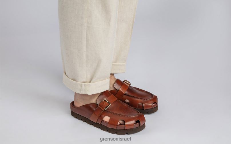 גברים לְהִשְׁתַזֵף דייל Grenson J4F4Z212 סנדלים
