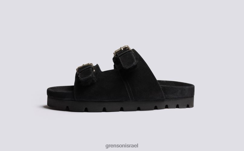 גברים שָׁחוֹר פלורין Grenson J4F4Z217 סנדלים