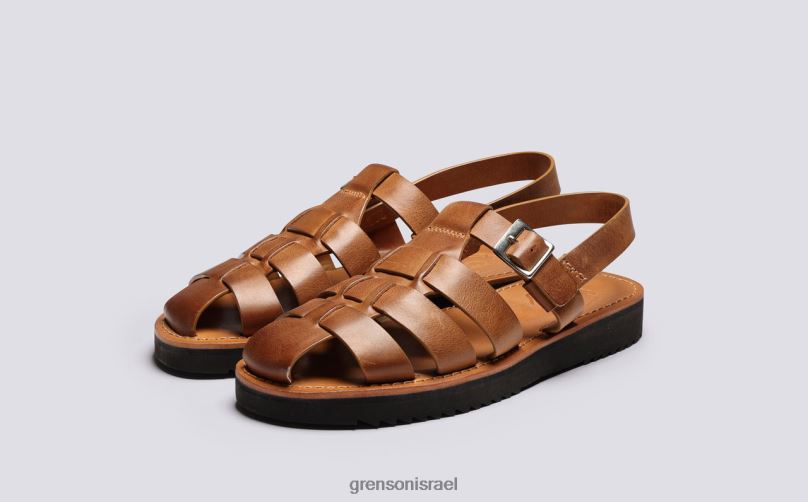 גברים ג'ינג'ר מבריק קווינסי Grenson J4F4Z218 סנדלים
