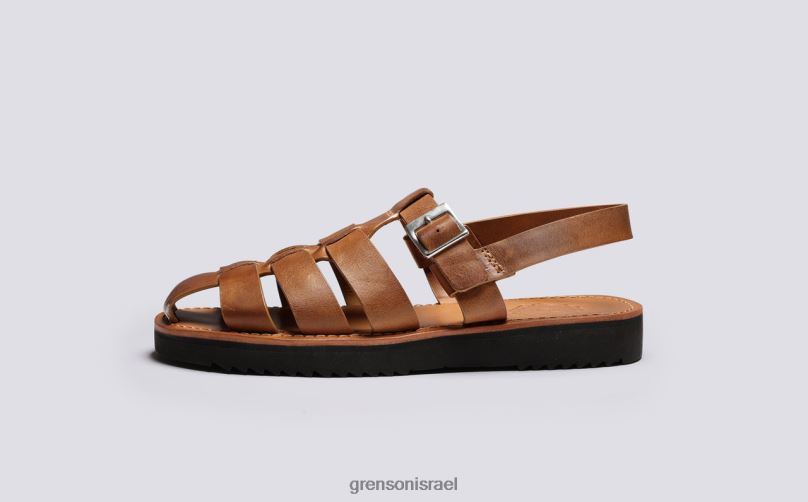 גברים ג'ינג'ר מבריק קווינסי Grenson J4F4Z218 סנדלים