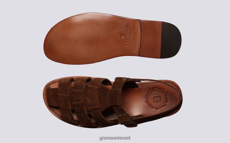 גברים חום קווינסי Grenson J4F4Z220 סנדלים