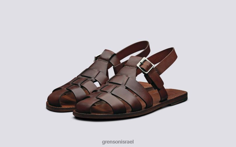 גברים לְהִשְׁתַזֵף קווינסי Grenson J4F4Z221 סנדלים