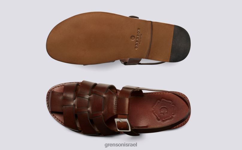 גברים לְהִשְׁתַזֵף קווינסי Grenson J4F4Z221 סנדלים