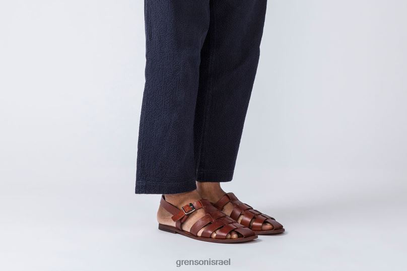 גברים לְהִשְׁתַזֵף קווינסי Grenson J4F4Z221 סנדלים