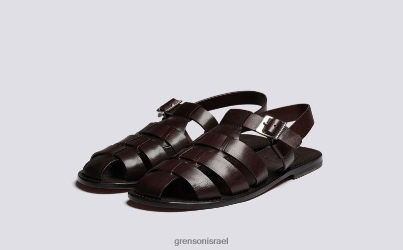 גברים חום כהה קווינסי Grenson J4F4Z222 סנדלים