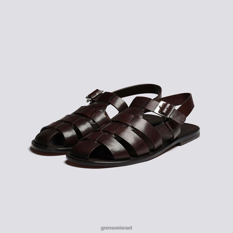 גברים חום כהה קווינסי Grenson J4F4Z222 סנדלים