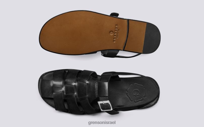 גברים שָׁחוֹר קווינסי Grenson J4F4Z223 סנדלים