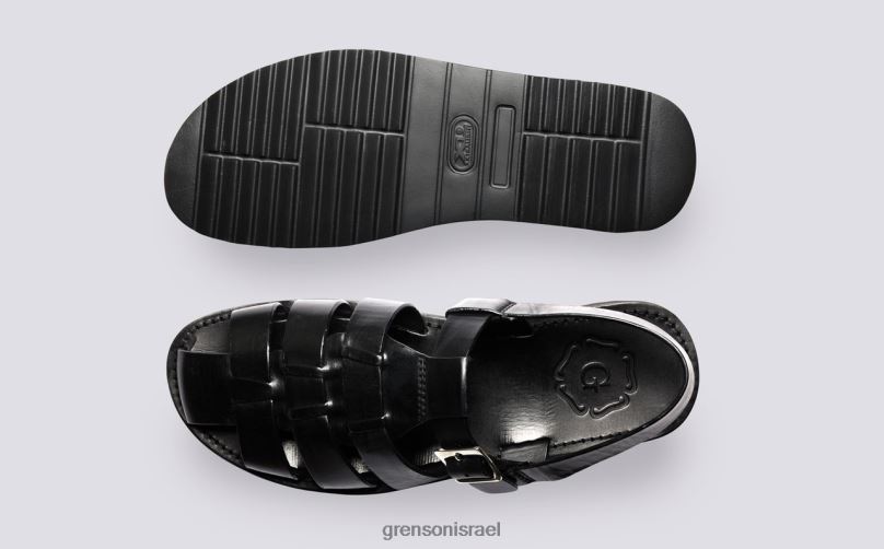 גברים שָׁחוֹר קווינסי Grenson J4F4Z225 סנדלים