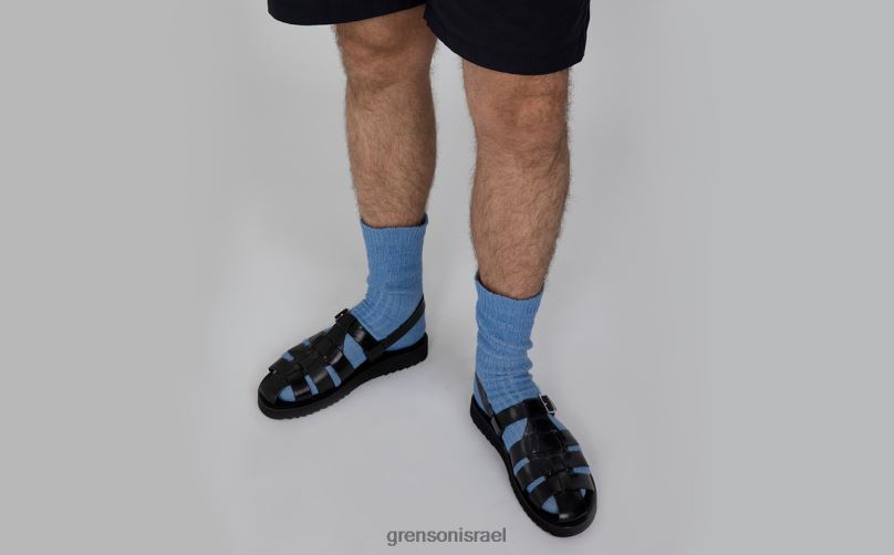 גברים שָׁחוֹר קווינסי Grenson J4F4Z225 סנדלים