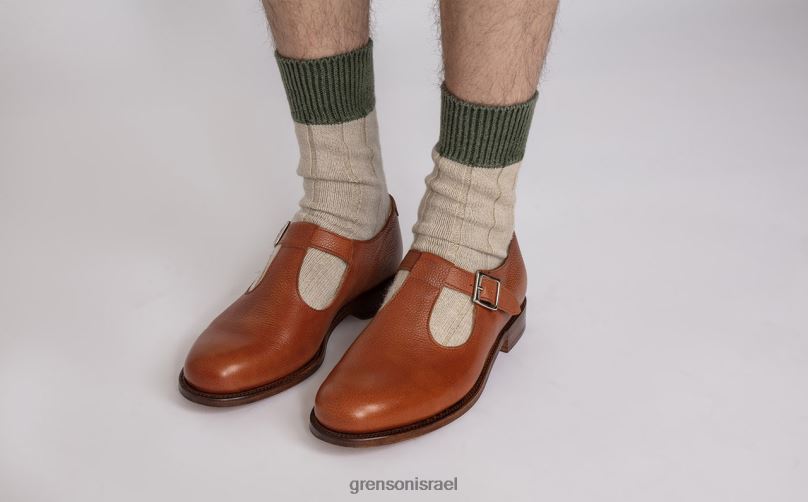 גברים לְהִשְׁתַזֵף מרילבון Grenson J4F4Z229 סנדלים