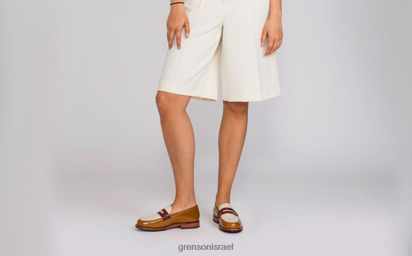 נשים לְהִשְׁתַזֵף לין Grenson J4F4Z232 מוֹקָסִינִים