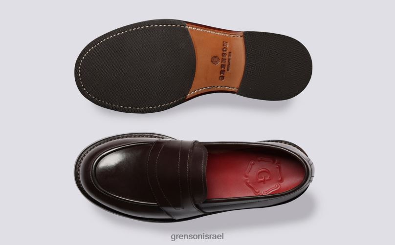 נשים חום סוזי Grenson J4F4Z234 מוֹקָסִינִים