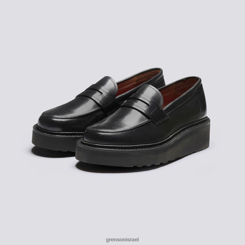 נשים שָׁחוֹר סלסטה Grenson J4F4Z241 מוֹקָסִינִים