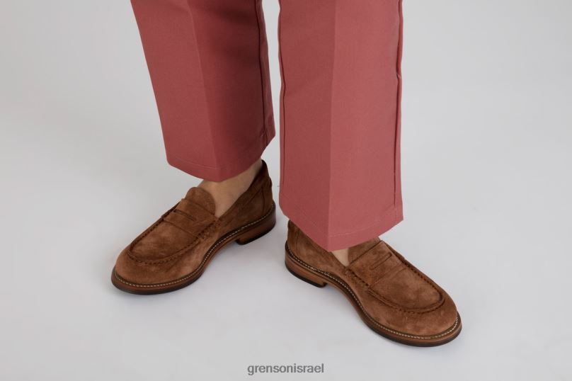 נשים ורד ישן ג'ולי Grenson J4F4Z245 מוֹקָסִינִים