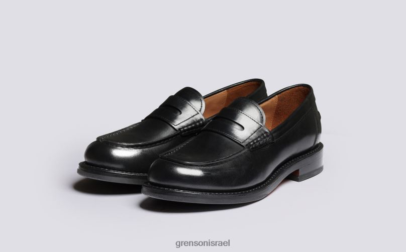 נשים שָׁחוֹר ג'ולי Grenson J4F4Z246 מוֹקָסִינִים