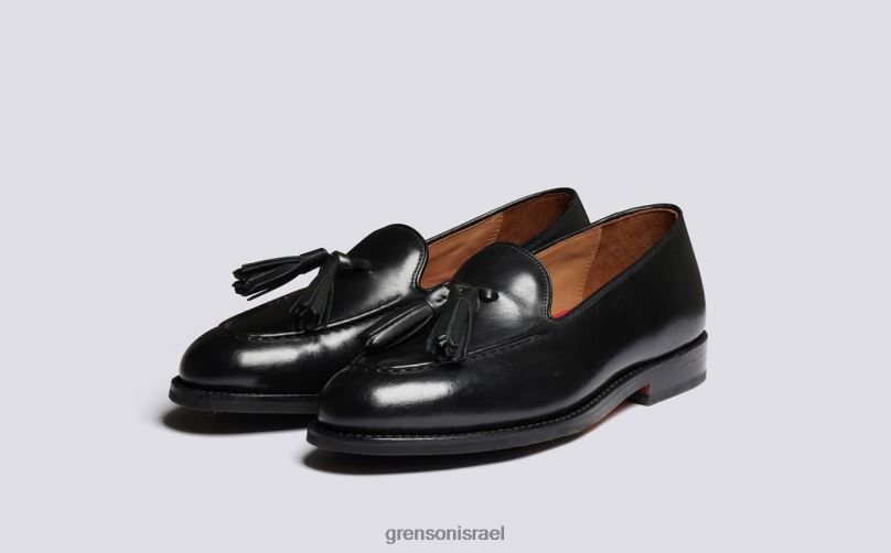 נשים שָׁחוֹר מירנדה Grenson J4F4Z248 מוֹקָסִינִים