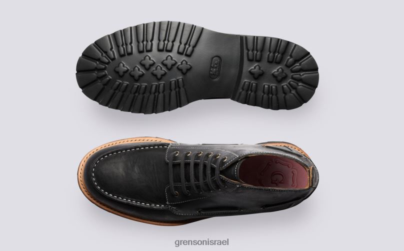 גברים שָׁחוֹר איסטון Grenson J4F4Z24 מגפיים