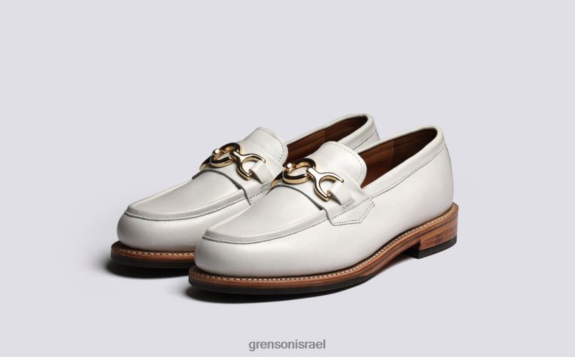 נשים לבן נינה Grenson J4F4Z250 מוֹקָסִינִים