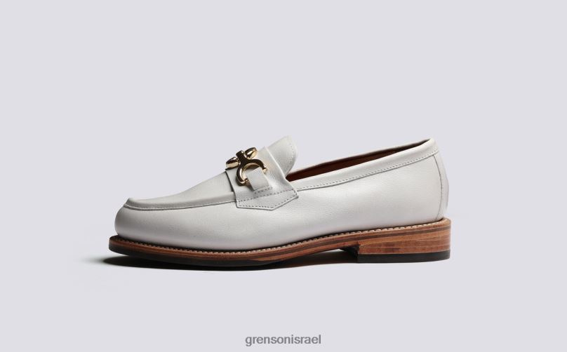 נשים לבן נינה Grenson J4F4Z250 מוֹקָסִינִים