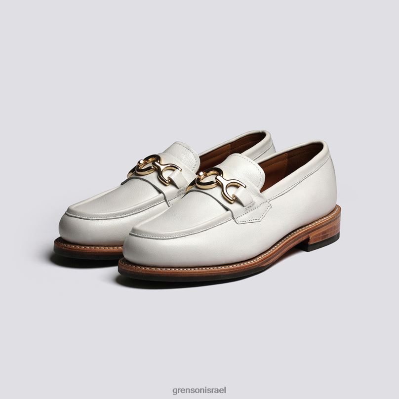 נשים לבן נינה Grenson J4F4Z250 מוֹקָסִינִים